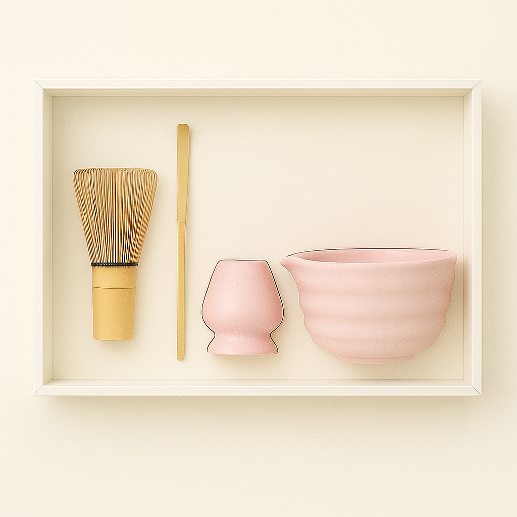 4-Piece Handcrafted Uji Matcha Whisk Set